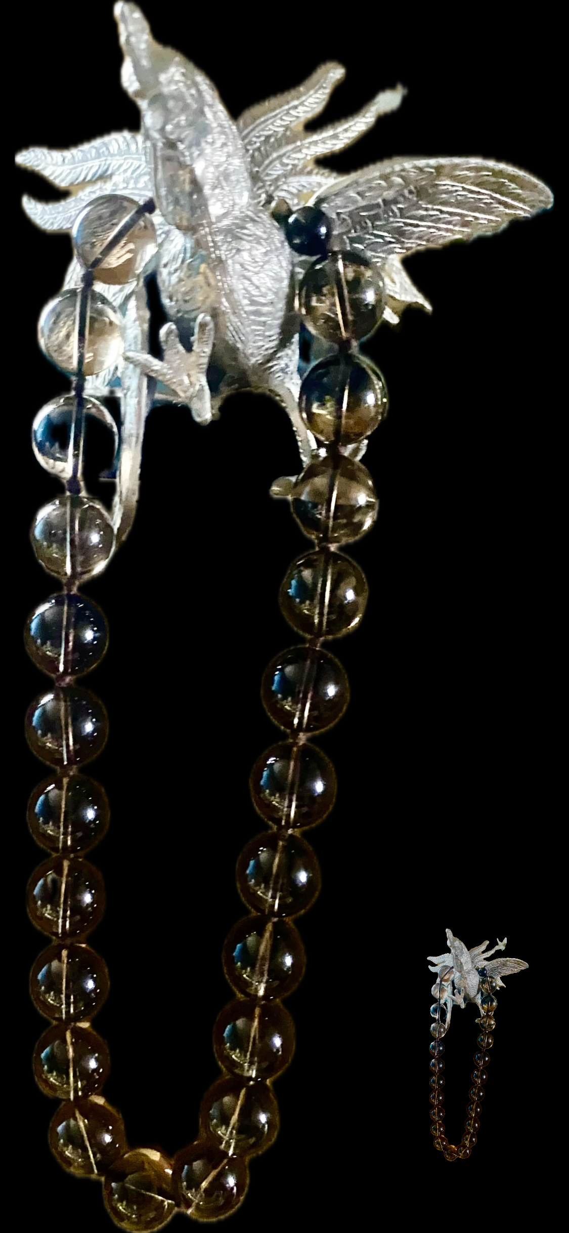 Colliers perles, résine verre ,pièce unique, haute qualité 6a