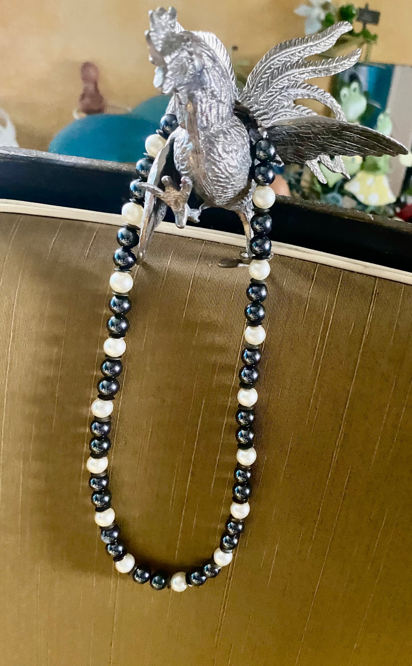 Colliers perles, céramiques colorées ,pièce unique, haute qualité 7