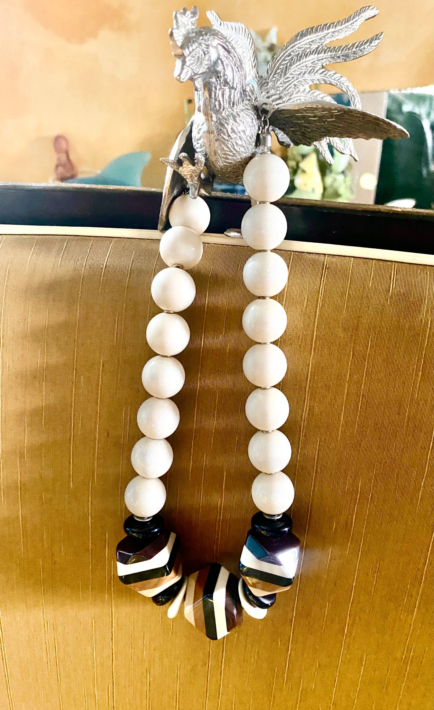Colliers perles, céramiques pièce unique, haute qualité 2