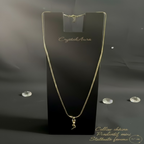 Pince Tétine Plaqué Or - Unique Bébé | CrystalAura