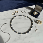 Collier Ras-le-Cou Perles Céramique Résine Prestige