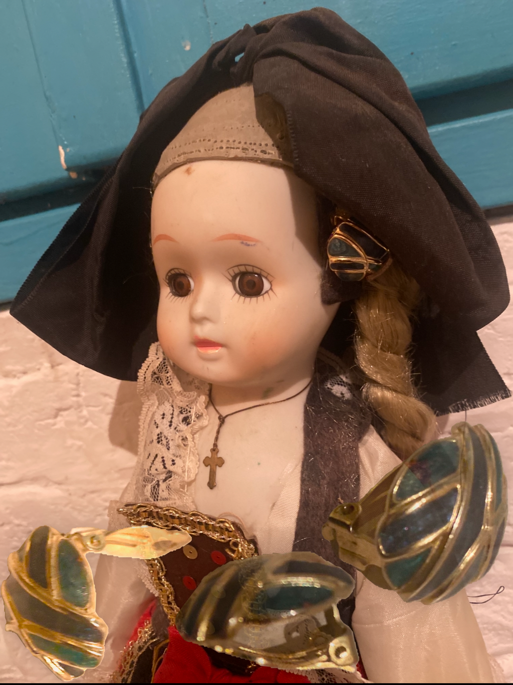 Boucles d'Oreilles Élégance Prestige - Earrings Dorées Fashion