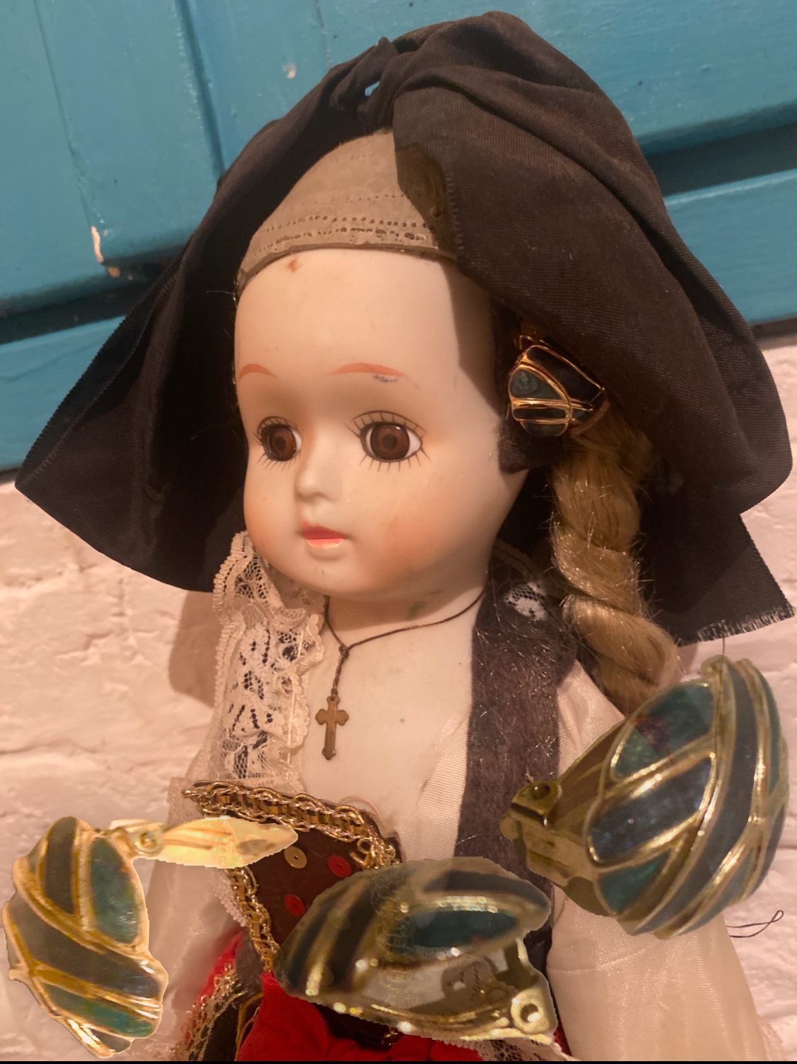 Boucles d'Oreilles Élégance Prestige - Earrings Dorées Fashion