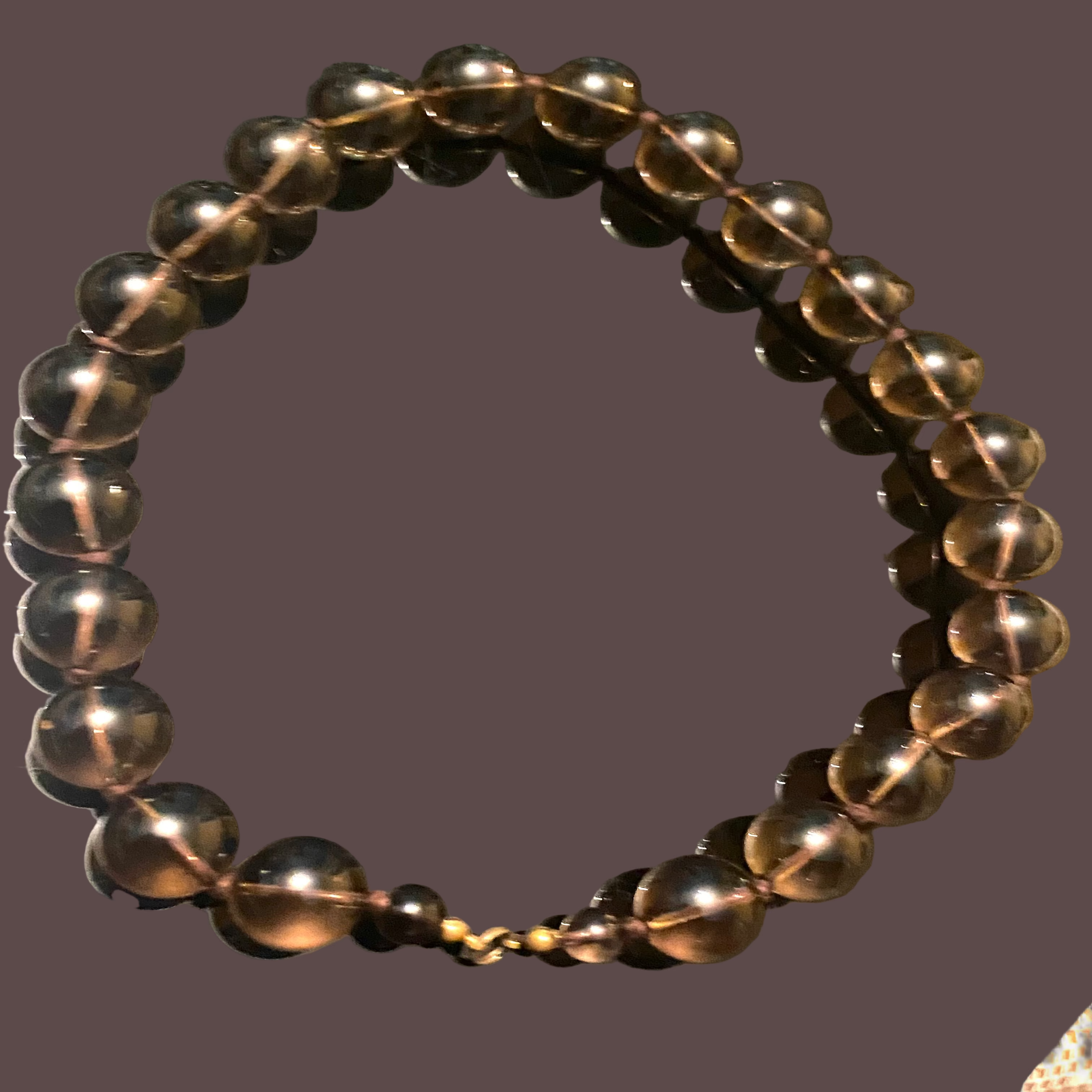 Collier Ras-le-cou Chic Perles Verre Noir Transparent - Pièce Unique Artisanale