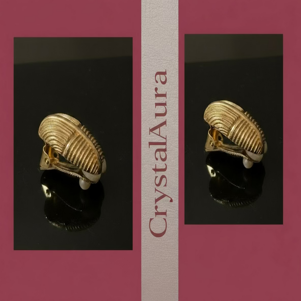 "Pince Décorative Ornea Paris Plaqué Or 18K"