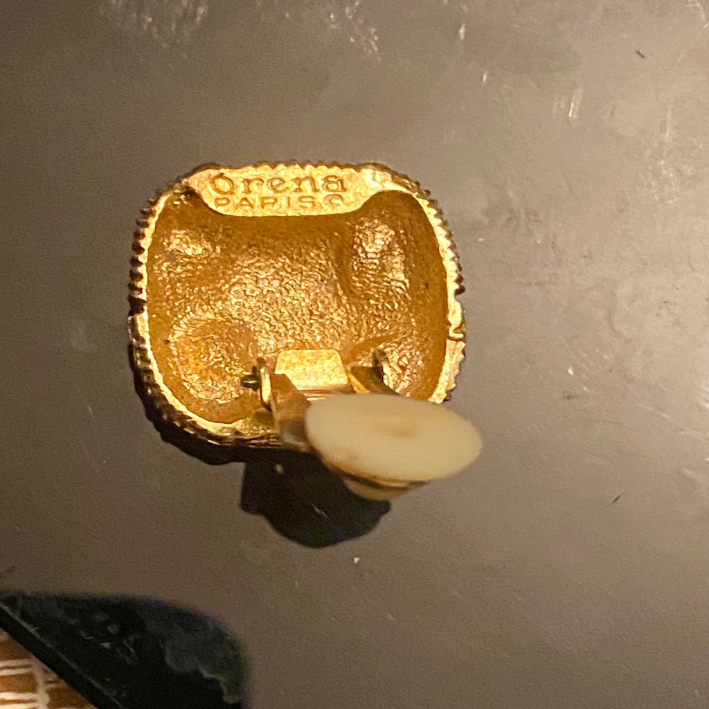 "Pince Décorative Ornea Paris Plaqué Or 18K"