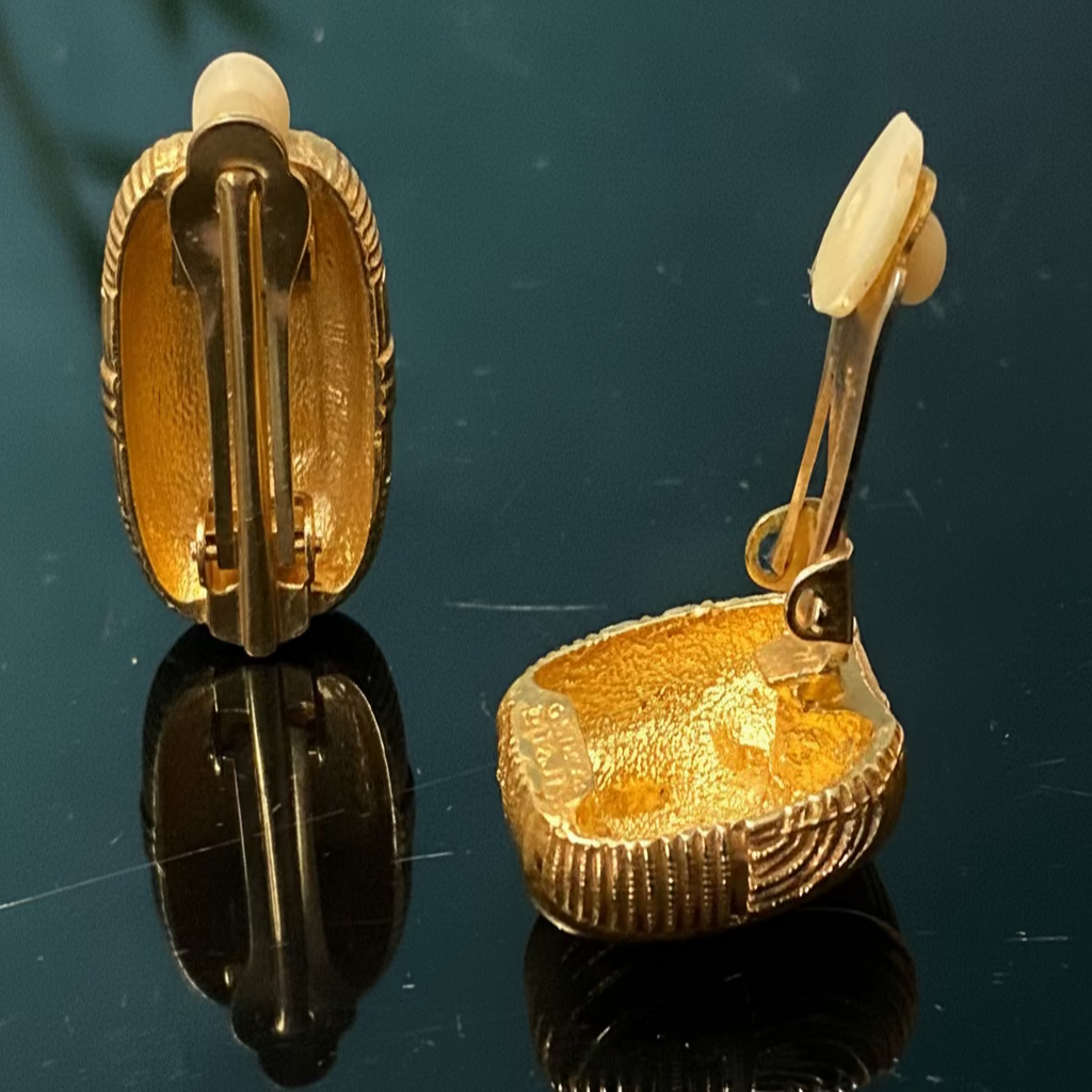 "Pince Décorative Ornea Paris Plaqué Or 18K"