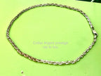 Collier Argent raz le cou pièce unique 1 article