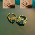 Bague Chic Prestige Plaqué-Or Halo ou Passerelle 2 Variantes vue au sol