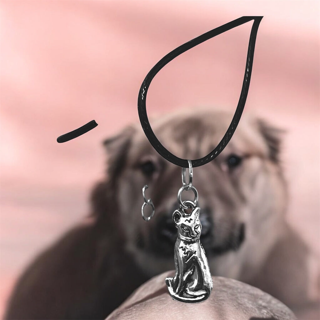 Collier_Associatif_Pendetif_mini_Chat_Metal_argente_debout