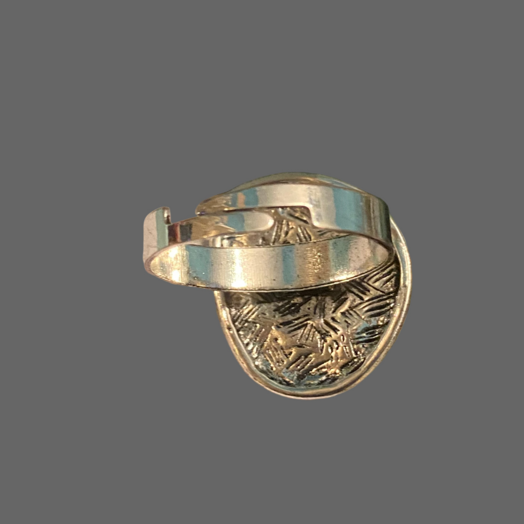 Bagues Artisanales Fashion - 4 Designs Métal Ajustables - Montre, Tête de Mort, Perles