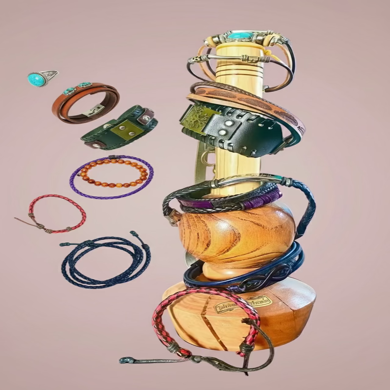 Bracelets Cuir & Métal - Collection Premium 7 Modèles Uniques Femme & Homme 🇫🇷