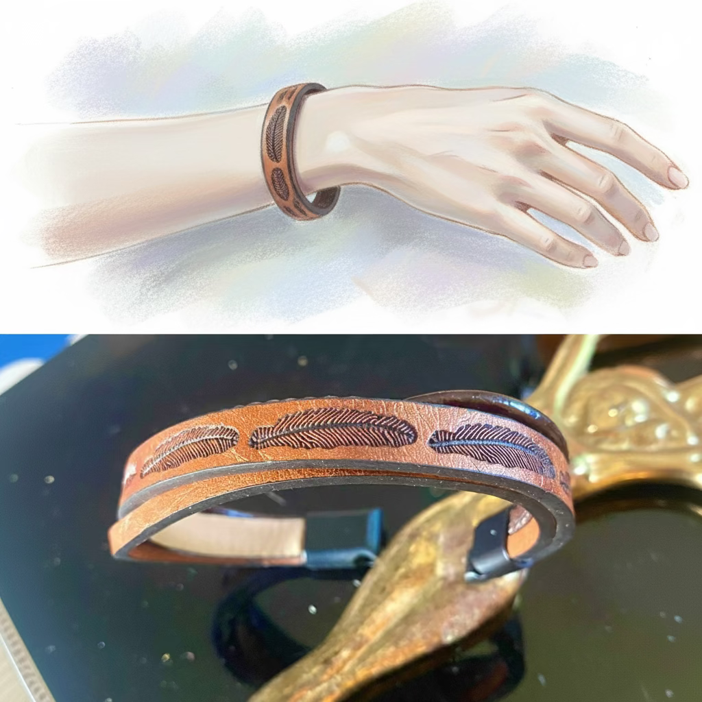 Bracelets Cuir & Métal - Collection Premium 7 Modèles Uniques Femme & Homme 🇫🇷