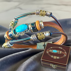 Bracelets Cuir & Métal - Collection Premium 7 Modèles Uniques Femme & Homme 🇫🇷