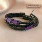 Bracelets Cuir & Métal - Collection Premium 7 Modèles Uniques Femme & Homme 🇫🇷