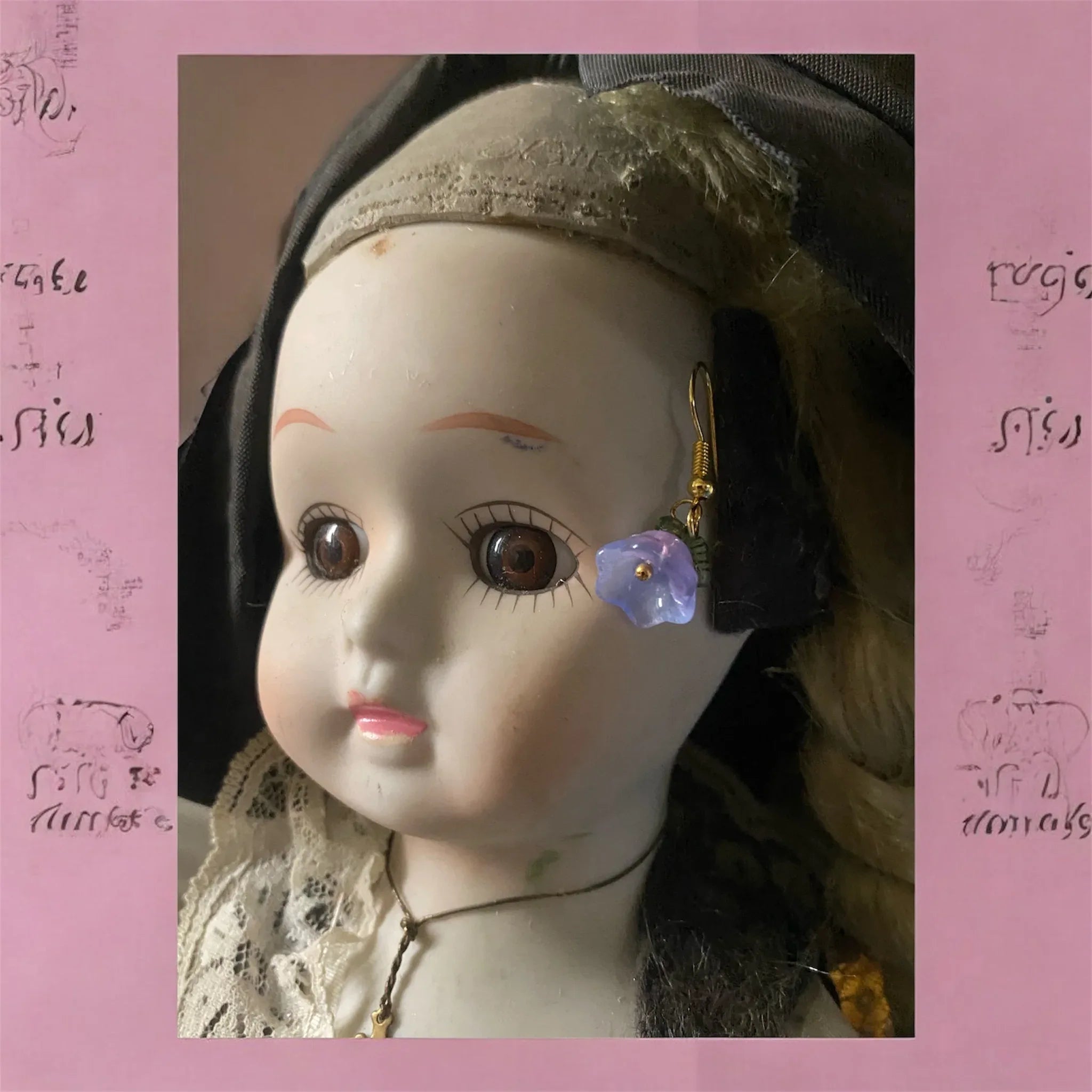 Boucles d'Oreilles Perlées Mini – 5 modèles élégants - Soutien aux Chats Abandonnés – Image 3